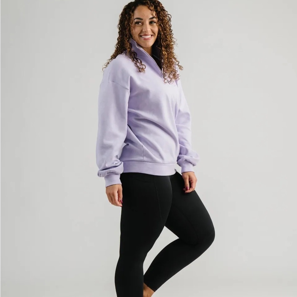 Zyia Light Twilight Retreat 1/4 Zip Jacket - size large
